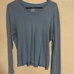 Cherokee blue long sleeve shirt